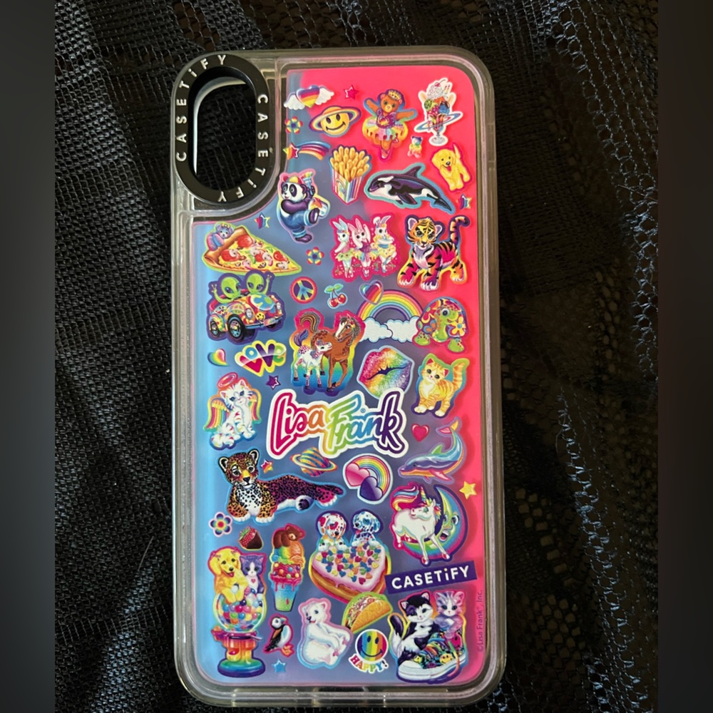 Lisa Frank iPhone XS Max case